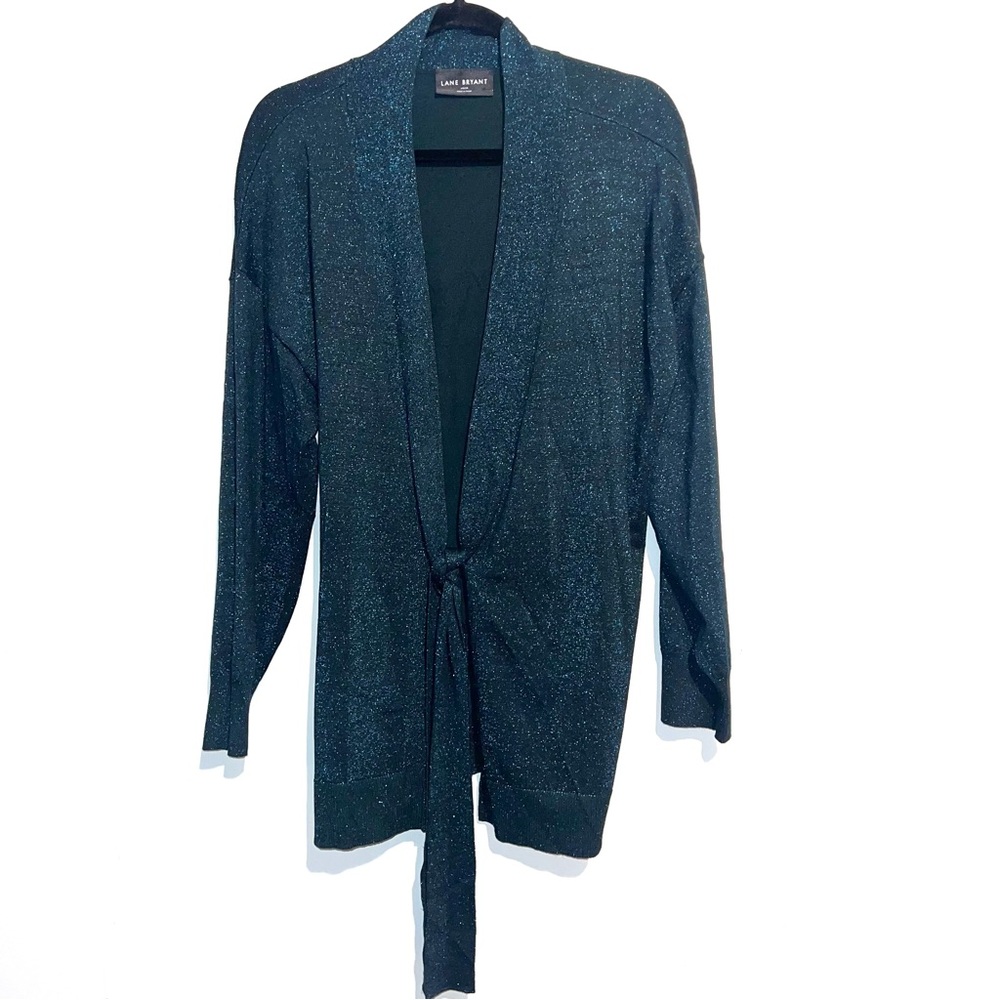 Lane Bryant Dark Teal Knit Sweater
